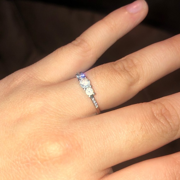 SOLD PANDORA Fairytale Sparkle Ring - Picture 1 of 8